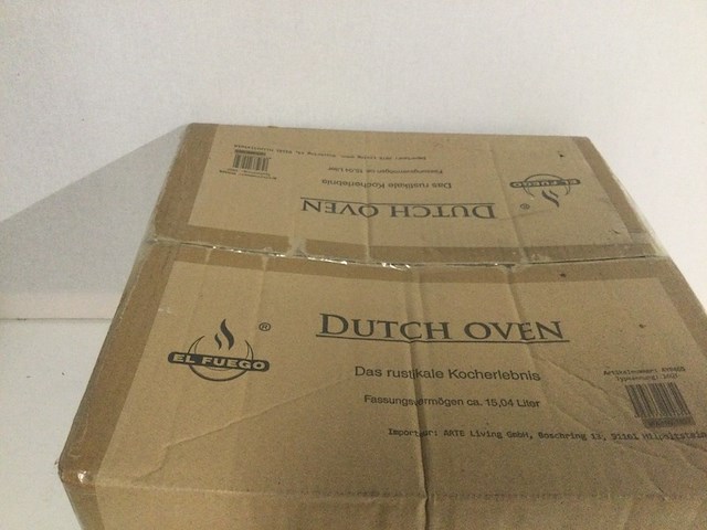 Dutch oven pan, el fuego, ay0465, zwart - afbeelding 3 van  4
