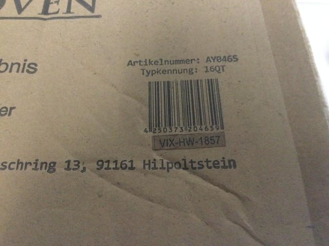 Dutch oven pan, el fuego, ay0465, zwart - afbeelding 4 van  4