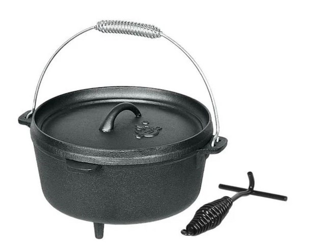 Dutch oven pan, el fuego, ay0465, zwart - afbeelding 1 van  3