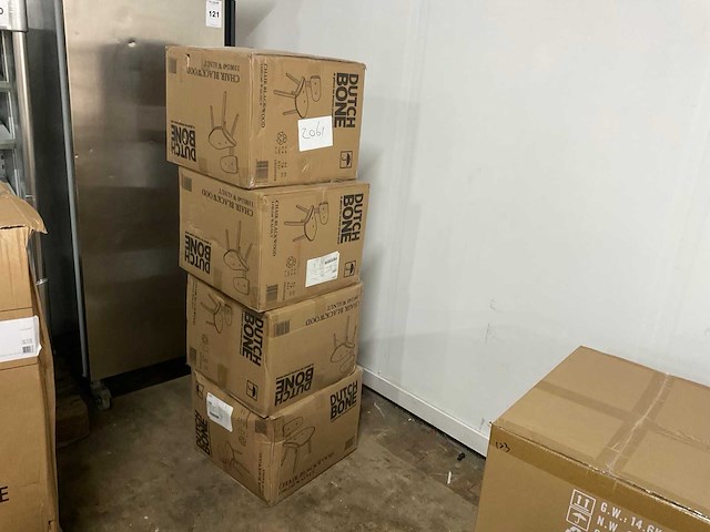 Dutchbone blackwood eetkamerstoel (4x) - afbeelding 5 van  6