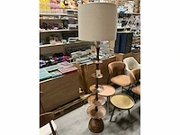 Dutchbone cath vloerlamp walnoot h188cm