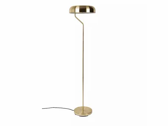Dutchbone floor lamp eclipse brass - afbeelding 1 van  4