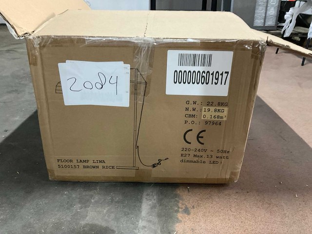 Dutchbone liwa vloerlamp - afbeelding 2 van  3