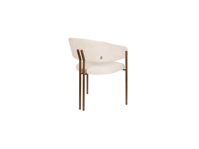 Dutchbone naida eetkamerstoel (2x) - afbeelding 3 van  9