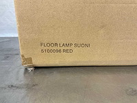 Dutchbone suoni rood vloerlamp - afbeelding 3 van  5