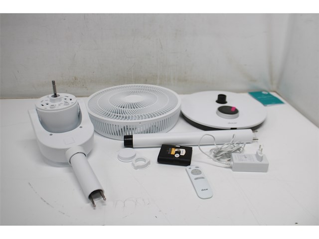 Duux whisper flex smart statiefventilator met dock & accu wit - afbeelding 4 van  5