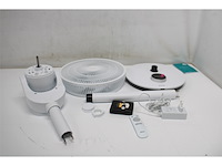 Duux whisper flex smart statiefventilator met dock & accu wit - afbeelding 4 van  5