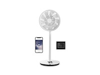 Duux whisper flex smart statiefventilator met dock & accu wit - afbeelding 1 van  3