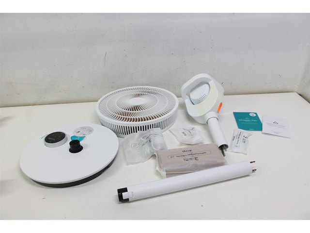 Duux whisper flex smart statiefventilator met dock & accu wit - afbeelding 4 van  5