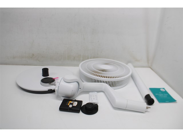 Duux whisper flex ultimate smart statiefventilator met dock & accu wit - afbeelding 4 van  5