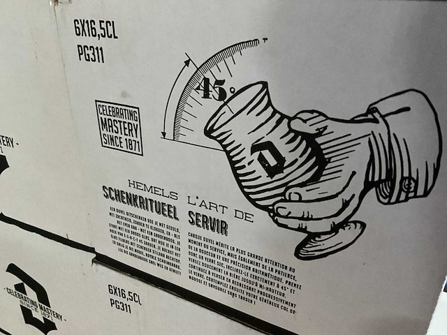 Duvel speciaal bierglazen (90x) - afbeelding 5 van  5
