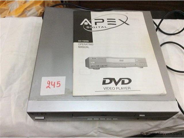 Dvd video player apex - afbeelding 1 van  2