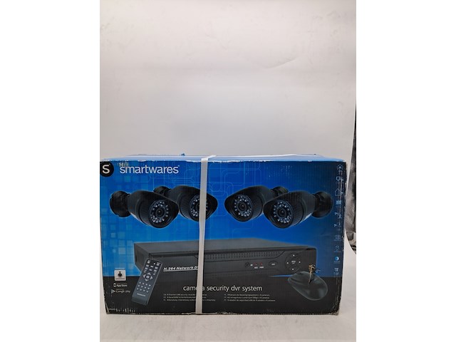 Dvr beveiligings systeem met vier camera's, smartwares, dvr640s - afbeelding 1 van  4