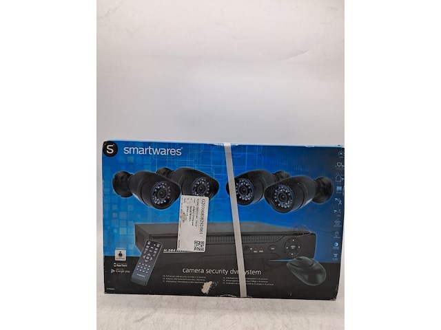 Dvr beveiligings systeem met vier camera's, smartwares, dvr640s - afbeelding 1 van  7
