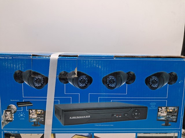 Dvr beveiligings systeem met vier camera's, smartwares, dvr640s - afbeelding 3 van  7