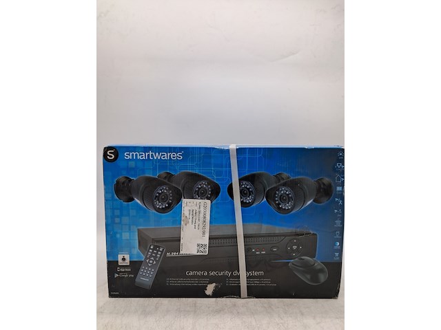 Dvr beveiligings systeem met vier camera's, smartwares, dvr640s - afbeelding 1 van  8