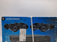 Dvr beveiligings systeem met vier camera's, smartwares, dvr640s - afbeelding 1 van  8