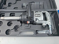 Dw - 2025 - 2600nm - pneumatische slagmoersleutel met 12 dlg doppenset 1" - afbeelding 7 van  12