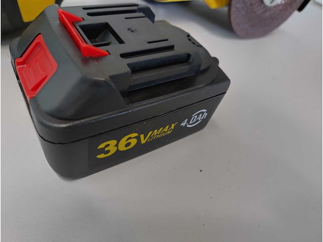 Dw - ag03 - accu haakse slijpmachine - afbeelding 3 van  4