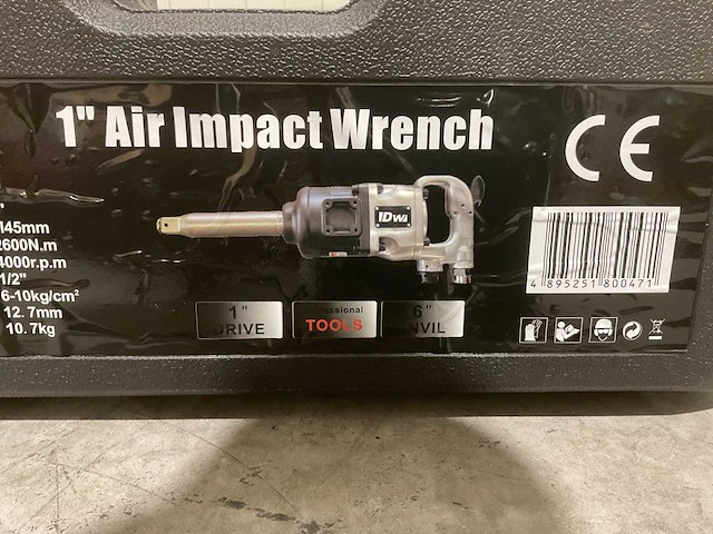 Dw 1” air impact wrench pneumatische slagmoersleutel - afbeelding 24 van  39