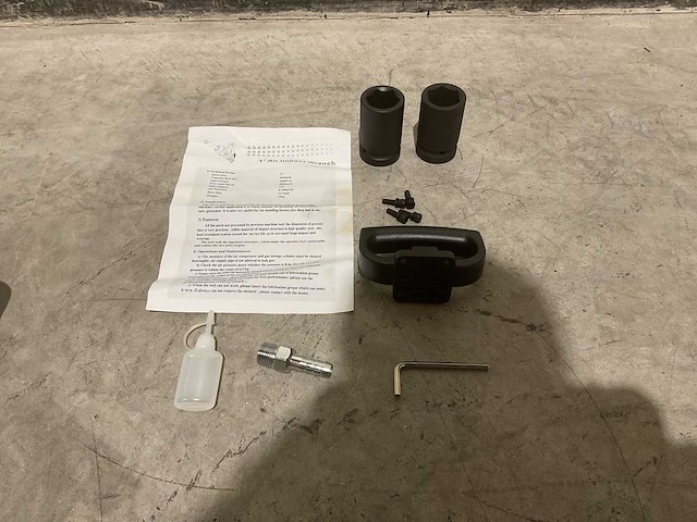 Dw 1” air impact wrench pneumatische slagmoersleutel - afbeelding 33 van  39