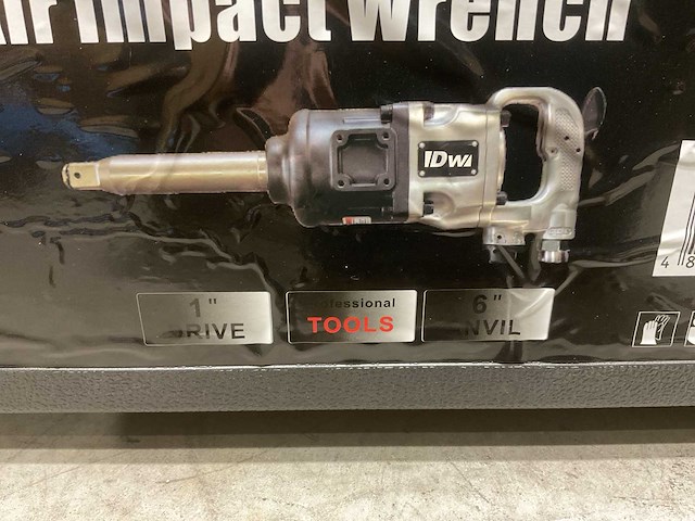 Dw 1” air impact wrench pneumatische slagmoersleutel - afbeelding 4 van  12