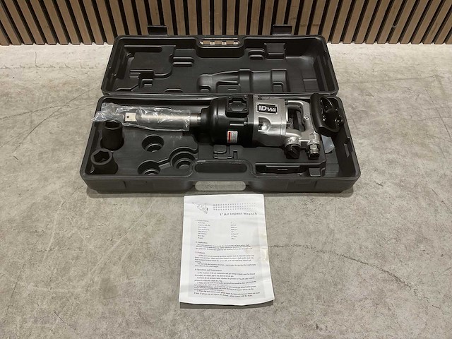 Dw 1” air impact wrench pneumatische slagmoersleutel - afbeelding 10 van  38