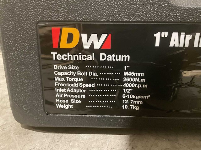 Dw 1” air impact wrench pneumatische slagmoersleutel - afbeelding 22 van  38