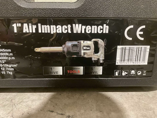 Dw 1” air impact wrench pneumatische slagmoersleutel - afbeelding 24 van  39