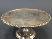 D.w. haber & son n.y verzilverde tazza - afbeelding 1 van  6