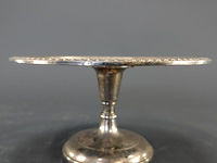 D.w. haber & son n.y verzilverde tazza - afbeelding 2 van  6