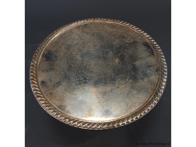 D.w. haber & son n.y verzilverde tazza - afbeelding 3 van  6