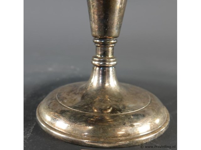 D.w. haber & son n.y verzilverde tazza - afbeelding 4 van  6