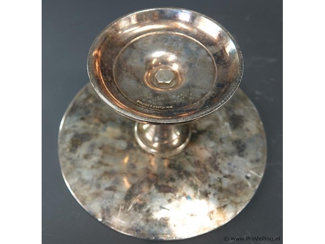 D.w. haber & son n.y verzilverde tazza - afbeelding 5 van  6