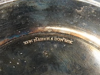 D.w. haber & son n.y verzilverde tazza - afbeelding 6 van  6