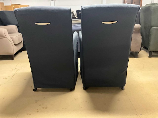 Dwingeloo verrijdbare eetkamerstoel (2x) - afbeelding 4 van  13