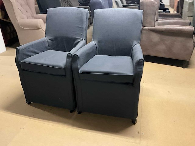 Dwingeloo verrijdbare eetkamerstoel (2x) - afbeelding 8 van  13