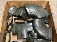 Dyka air partij pvc-u luchtkanaal hulpstukken - afbeelding 3 van  4