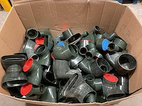 Dyka air partij pvc-u luchtkanaal hulpstukken - afbeelding 1 van  2