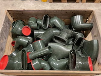 Dyka air partij pvc-u luchtkanaal hulpstukken - afbeelding 1 van  2