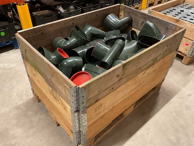 Dyka air partij pvc-u luchtkanaal hulpstukken - afbeelding 2 van  2