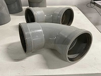 Dyka en wavin - pvc hulpstukken 160 en 110 mm (12x) - afbeelding 2 van  2