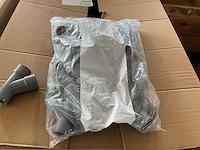 Dyka pvc t-stuk 40 mm 45° (200x) - afbeelding 6 van  8