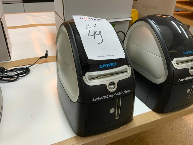 Dymo 450 duo labelwriter labelprinter (2x) - afbeelding 6 van  10