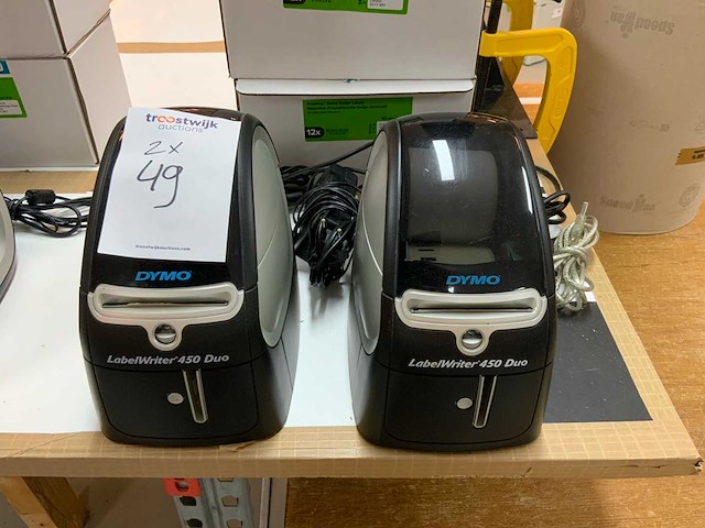 Dymo 450 duo labelwriter labelprinter (2x) - afbeelding 5 van  10