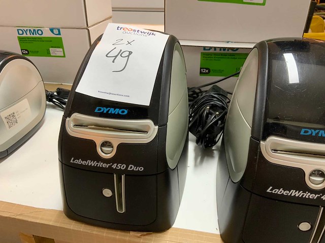 Dymo 450 duo labelwriter labelprinter (2x) - afbeelding 7 van  10