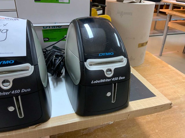 Dymo 450 duo labelwriter labelprinter (2x) - afbeelding 8 van  10