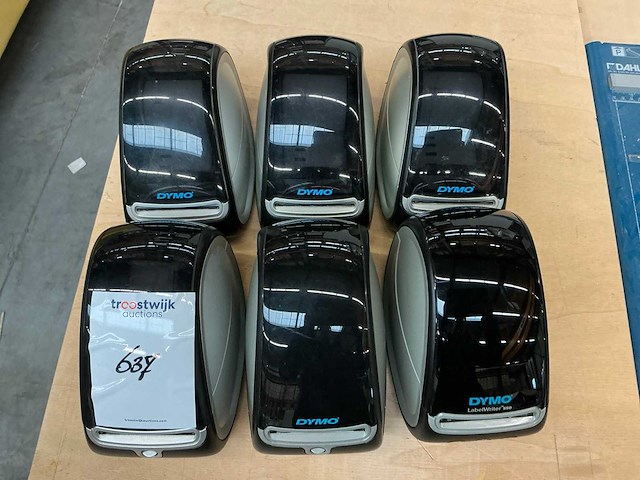 Dymo 450/550 labelprinter (6x) - afbeelding 1 van  3