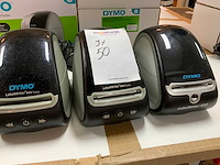 Dymo 550 turbo, 450 labelwriter labelprinter (3x) - afbeelding 5 van  9