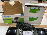 Dymo 550 turbo, 450 labelwriter labelprinter (3x) - afbeelding 8 van  9